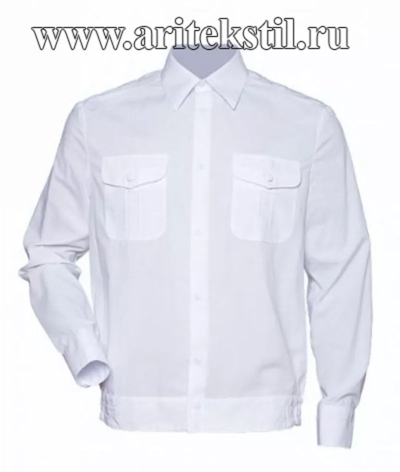 рубашка сорочки для кадетов, с длинными короткими рукавами 3