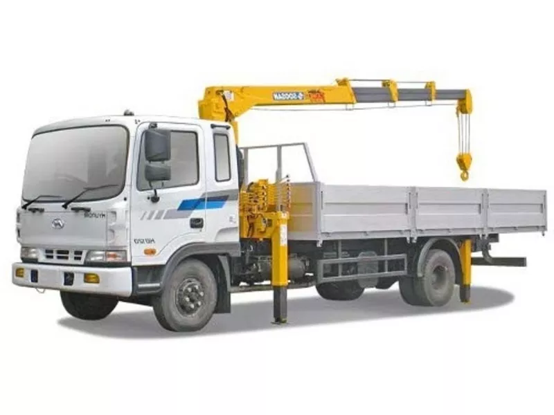 Услуги манипулятора Mitsubishi Fuso: перевозка грузов город и межгород