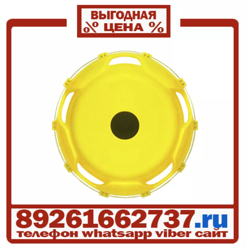Колпаки колёсные 22.5 задние пластик оранжевые в Москве 4