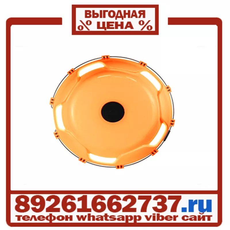 Колпаки колёсные 22.5 задние пластик оранжевые в Москве 9